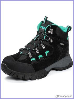 Womens Waterproof Hiking Boots Lightweight Ankle Support Trail Shoes